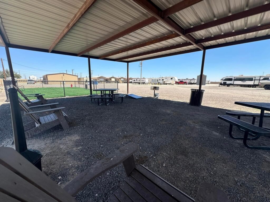 recreational area chair view